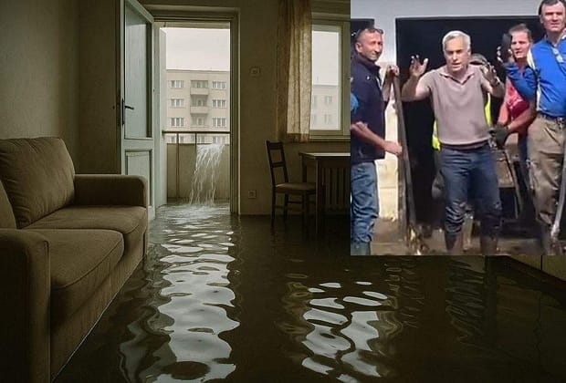 Călin Georgescu și-a inundat vecinii, că a lăsat apa pornită cât a fost la Broșteni în campanie