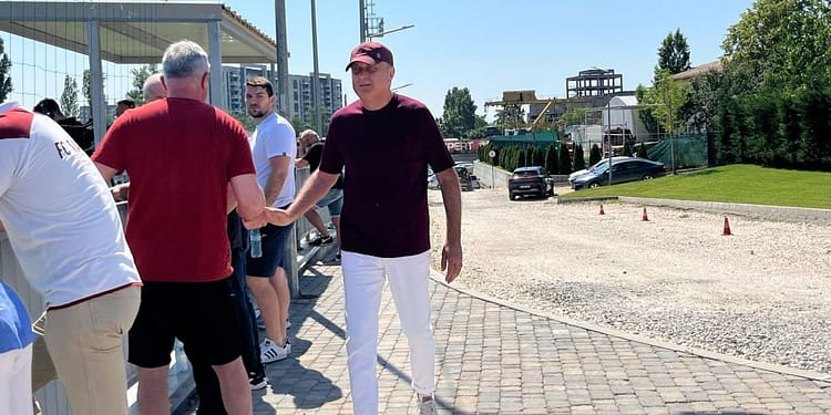Dan Șucu, prezent la finala Supercupei României U16 între Rapid și U Cluj