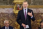 Regele Spaniei a aterizat la Sibiu. El se va întâlni marți cu președintele Nicușor Dan