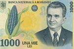 Pentru că e mai iubit decât Eminescu, Ceaușescu va fi pus pe bancnota de 1000 de lei