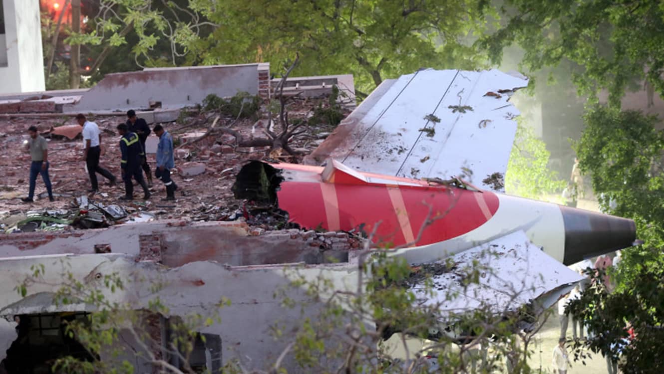 260 de persoane au murit în urma accidentului aviatic din India Foto: Profimedia 