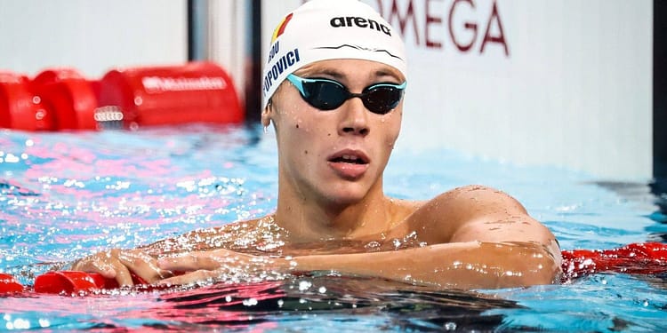 David Popovici, gest de mare campion după ce Denis Popescu a câștigat aurul la Europeanul U23