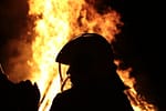 Incendiu devastator într-un ocol silvic din Galați. Ard 5.000 mp de lizieră şi vegetaţie uscată