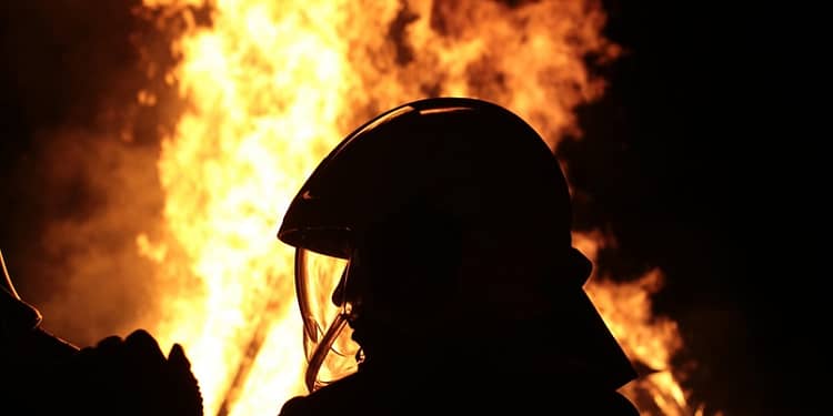 Incendiu devastator într-un ocol silvic din Galați. Ard 5.000 mp de lizieră şi vegetaţie uscată