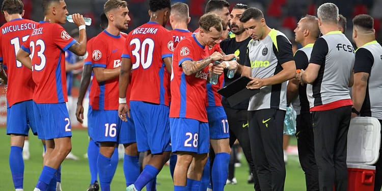 Mihai Pintilii nu mai are emoții cu regula U21 » Pe cine mizează la FCSB: „Îl ajută și fizicul”