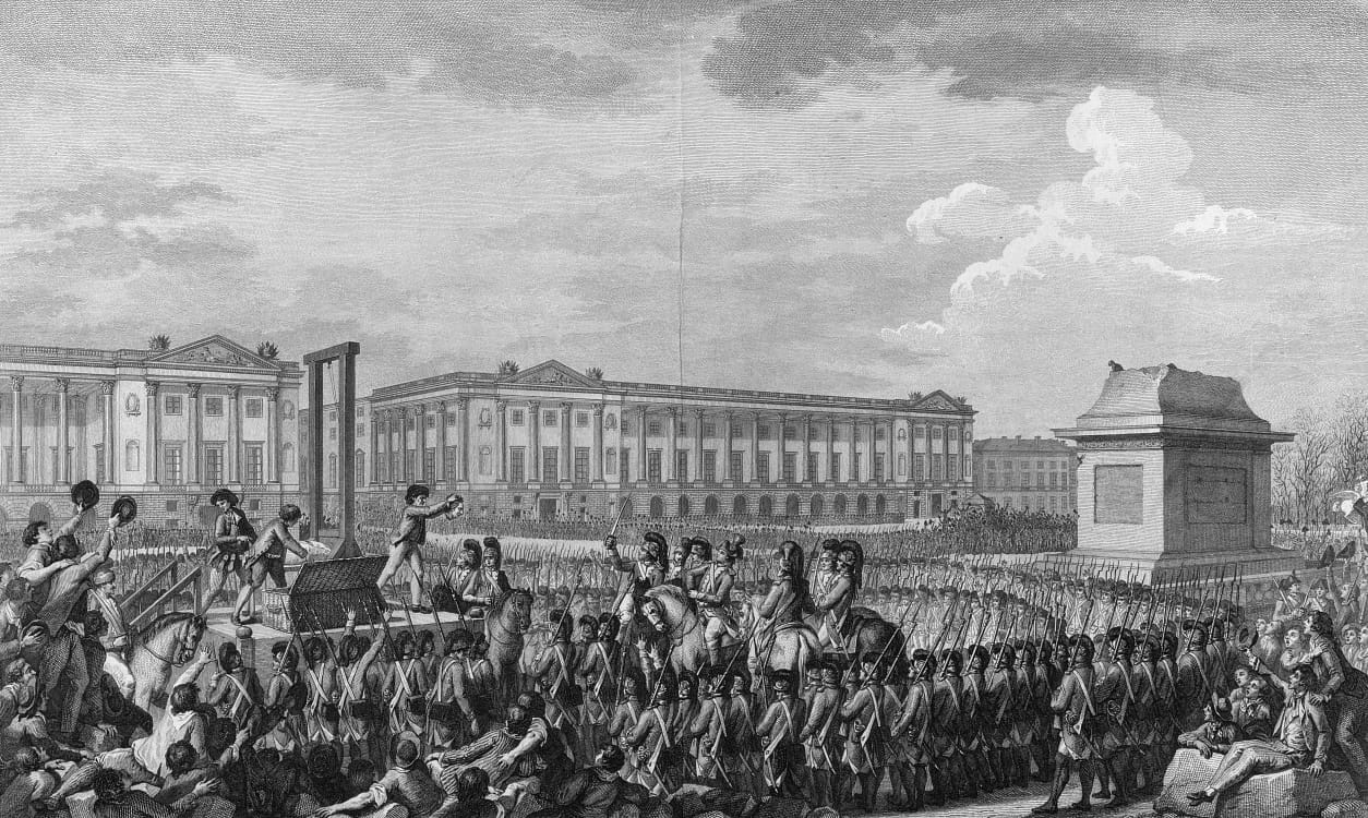 Execuția regelui Ludovic al XVI lea FOTO wikipedia