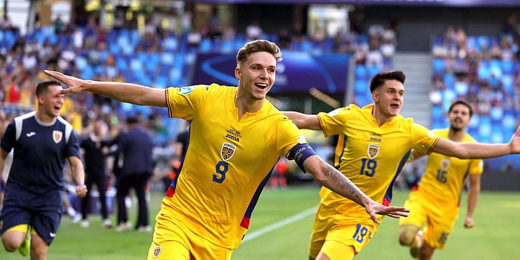 Nici n-au văzut-o! Louis Munteanu, gol DE VIS contra Spaniei la Euro U21!