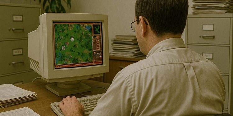Mitul că bugetarii joacă Solitaire toată ziua, spulberat de bugetarul care joacă Heroes 3 toată ziua