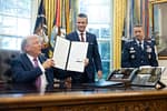 Donald Trump a semnat ordinul pentru noul nume al Pentagonului. „Am obținut pace datorită faptului că suntem puternici”