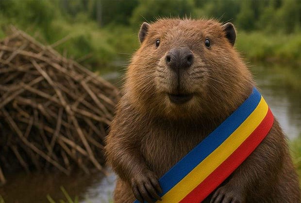 Singurul care a construit ceva în ultimii 30 de ani! Un castor a fost ales primar la Mizil