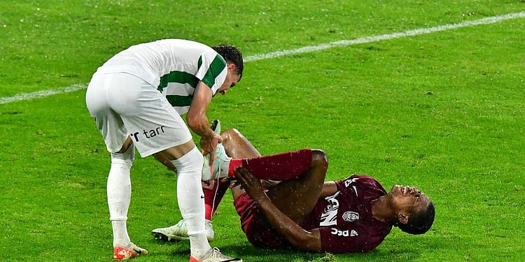 Primul diagnostic în cazul lui Mohammed Kamara, accidentat grav în CFR Cluj