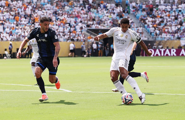 Real Madrid - Pachuca 3-1, la Club World Cup 2025 (VOYO)! Madrilenii s-au impus clar, chiar dacă au jucat în 10 oameni aproape tot meciul Real Madrid - Pachuca 3-1, la Club World Cup 2025 (VOYO)! Madrilenii s-au impus clar, chiar dacă au jucat în 10 oameni aproape tot meciul