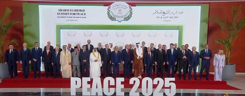 Liderii prezenți alături de Donald Trump la summit-ul păcii pentru Gaza de la Sharm el-Sheikh/FOTO:X