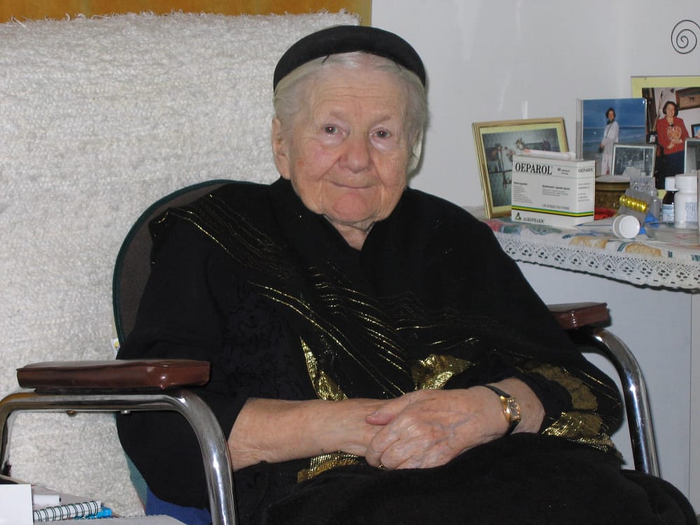 Irena Sendler supranumită Îngerul Varșoviei înainte de a muri în 2008, la 98 de ani