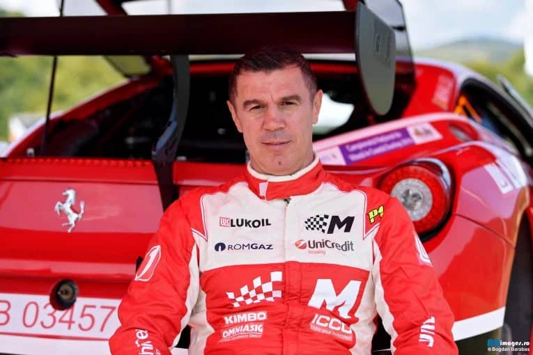 Mihai Leu, în peroada când pilota cu talent
