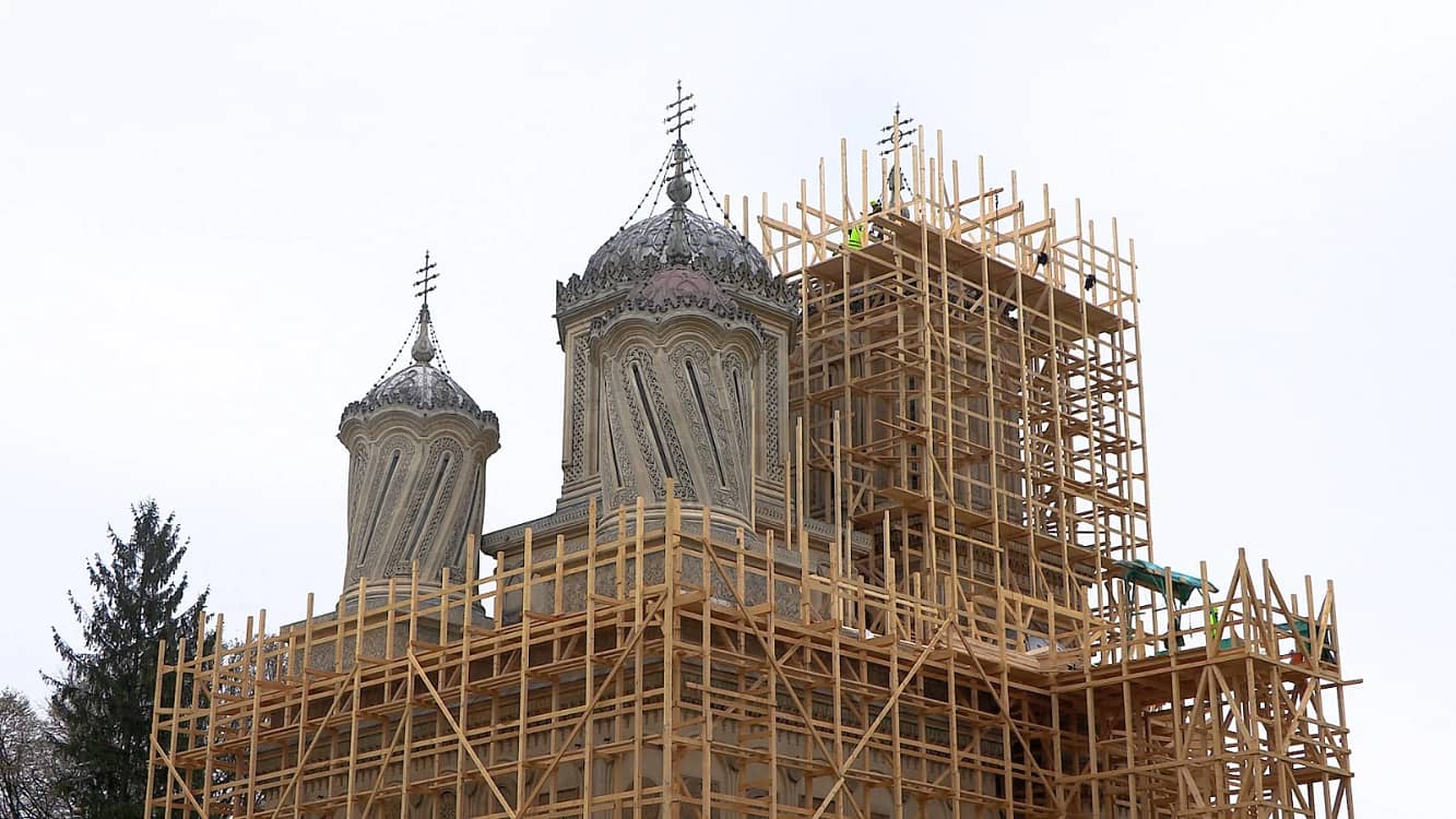 Reabilitarea Mănăstirii Curtea de Argeș se va finaliza în 2028 FOTO Cristian Gheorghe