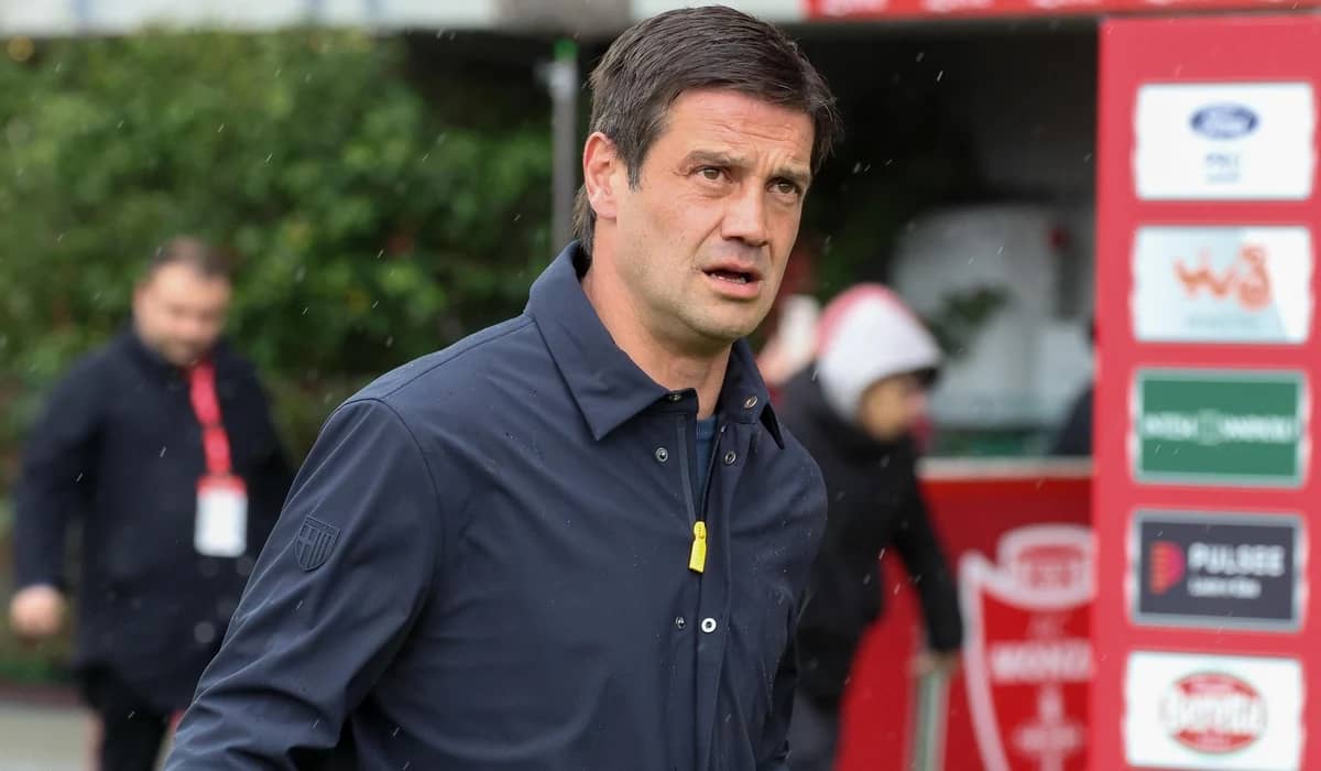 Cristi Chivu, la Inter, după 13 meciuri ca antrenor la seniori. Foto EPA EFE 