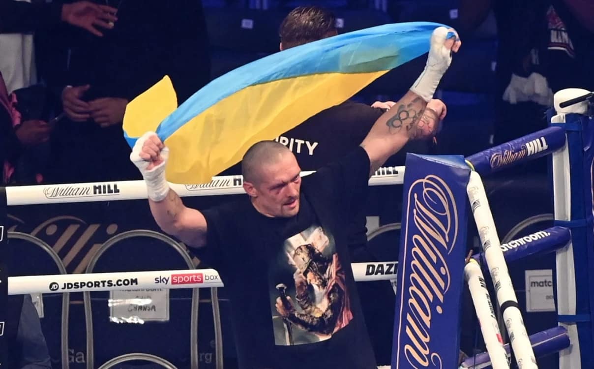  Campionul mondial la box Oleksandr Usîk FOTO: Arhivă, Adevărul
