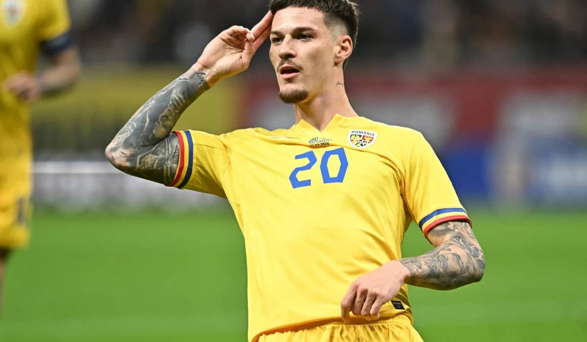 Dennis Man, mulțumit de prestația contra Ciprului. Foto Sportpictures