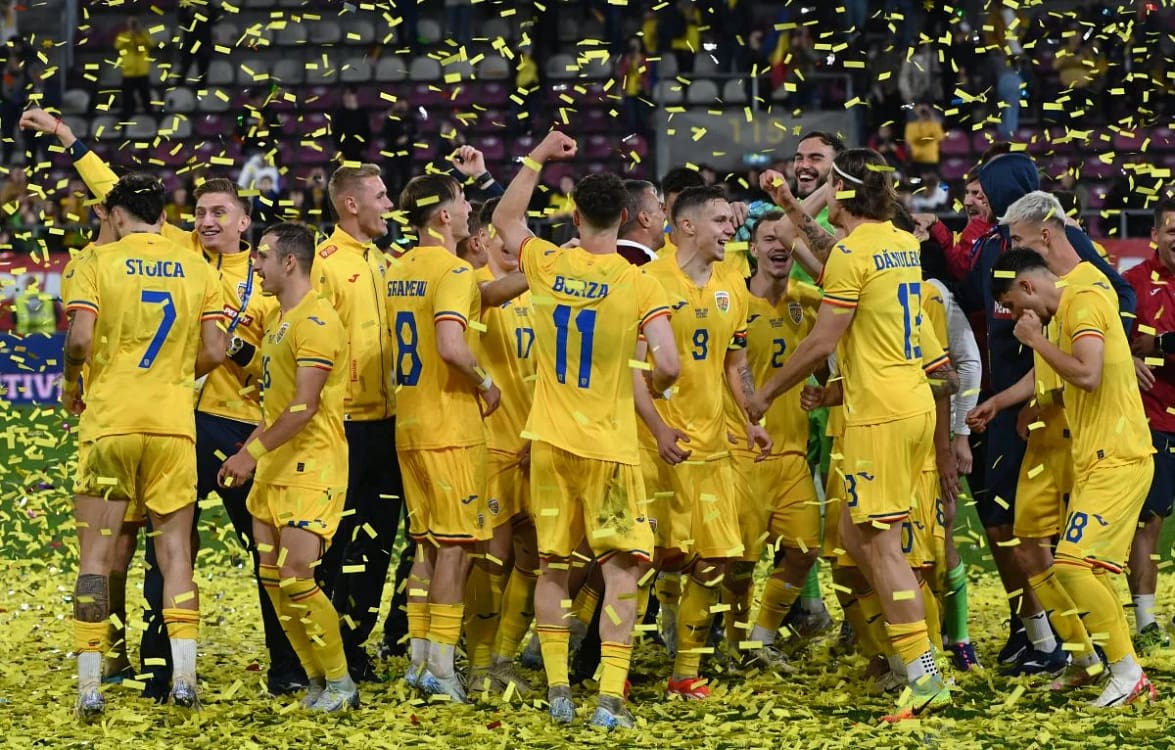 Naționala de tineret a României debutează astăzi la Euro 2025. Foto Facebook FRF