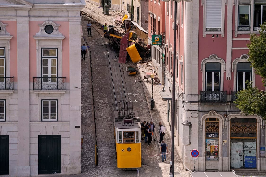 Tragedia din Lisabona/FOTO: Profimedia