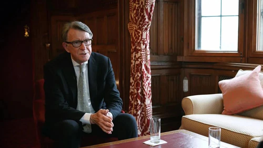 Peter Mandelson, compromis de relaţia sa extrem de apropiată de Jeffrey Epstein. FOTO: parliament.uk
