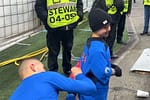 FCSB -0. Lacrimi de bucurie după gestul de suflet al lui Daniel Bîrligea: „Te iubesc!” » Moment emoționant surprins de reporterul GSP la Arena Națională