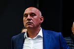 Florin Prunea a urmărit primele 45 de minute din CFR