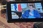 Ce se întâmplă în culisele România TV în timpul emisiei oprite. Ciutacu a publicat imaginea zilei