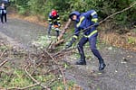 Pompieri din patru județe, trimiși la Vaslui pentru eventuale situații periculoase provocate de vremea rea