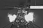 Imagini rare cu elicoptere Mi-8 luând la țintă drone Shahed cu mitraliere americane