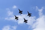 Accident aviatic în Polonia: Un avion F-16 s-a prăbușit în timpul repetițiilor pentru un spectacol aerian. Pilotul a murit