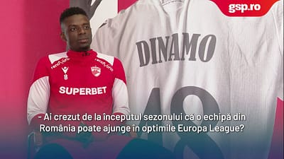 Căpitanul lui Dinamo nu are teamă de FCSB și patron: „Nu mă afectează oamenii care își dau cu părerea” + Până unde crede că vor ajunge roș-albaștrii în Europa League