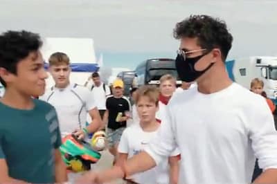 „Ne vedem în 5 ani!” » În 2021 îi făcea o promisiune lui Lando Norris, acum se pregătește pentru debutul în Formula 1!