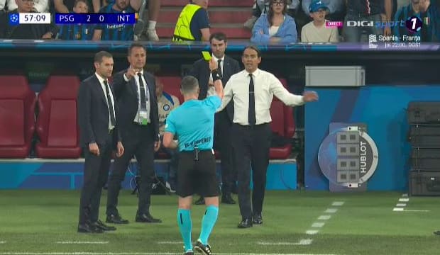 Istvan Kovacs i-a dat ”galben” lui Simone Inzaghi! Ce semn i-a arătat antrenorul lui Inter Milano