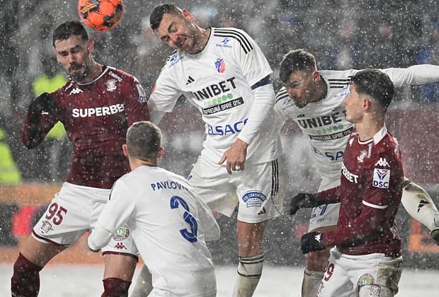Rapid – FC Botoșani 1-0, ACUM pe Sport.ro! Denis Ciobotariu a deschis scorul în Giulești