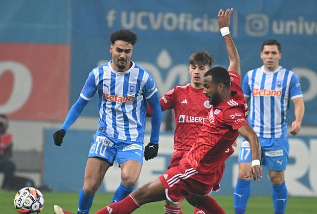 ACUM: Universitatea Craiova -0 | Duel tare pe ”Oblemenco”