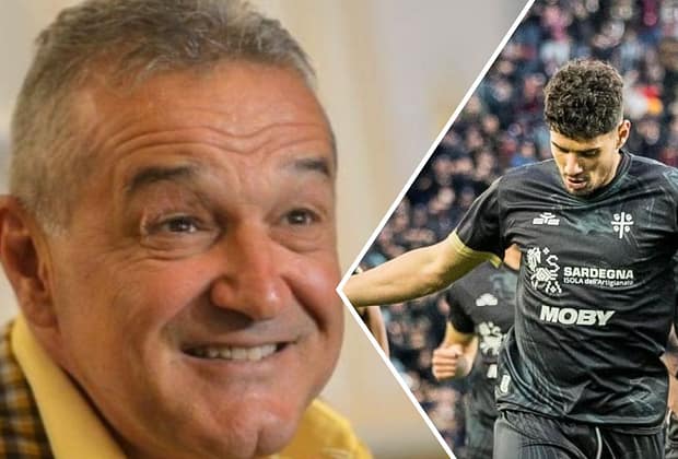 Gigi Becali, uluit de ‘bomba’ marcată de Florinel Coman la Cagliari: „Deja s-a pus luneta pe el”