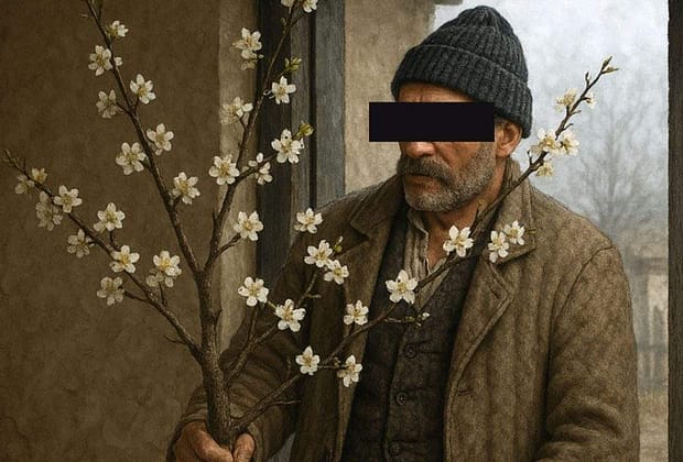 Un bihorean şi-a dat familia afară şi a băgat prunii în casă, ca să nu îngheţe