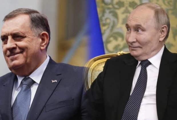 Vladimir Putin primește „răniții politici”: Milorad Dodik, cercetat pentru atac la ordinea constituțională, întâlnire cu liderul rus la Kremlin