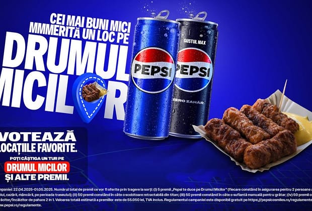 Pepsi pornește în „Drumul Micilor”: căutarea celor mai buni mici din România a început