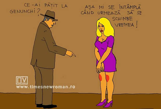 Semn că se schimba vremea