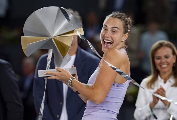 Sabalenka, „regină“ la Madrid: Aryna, răsplătită cu un „munte de bani“ după o finală fabuloasă cu Gauff