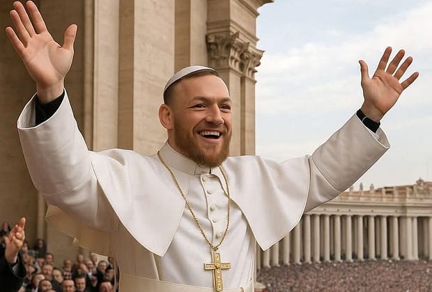 „Surpriză, surpriză, nenorociților” » Imaginea devenită virală cu câteva minute înainte ca noul papă să iasă pe balconul de la Vatican