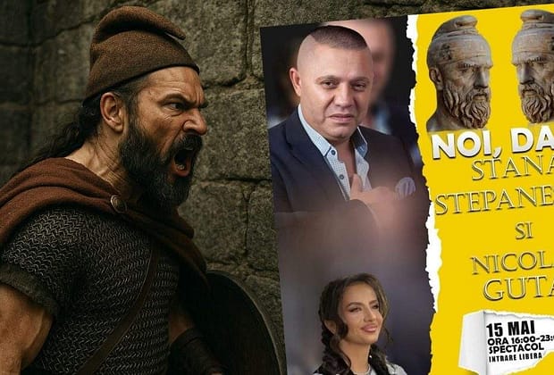 Mii de daci, furioşi că Guţă cântă la Sarmizegetusa: „Salam e regele!”
