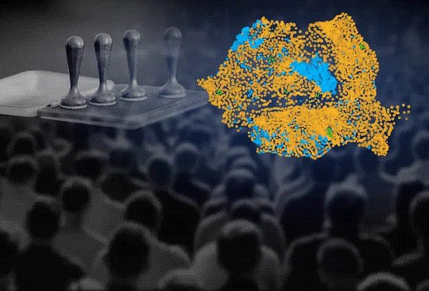 INTERACTIV Voturile din turul 1, explicate prin venituri impozitate, posibilitățile de angajare și fondurile europene atrase. Cum s-au diferențiat victoriile lui Simon de cele ale lui Nicușor Dan
