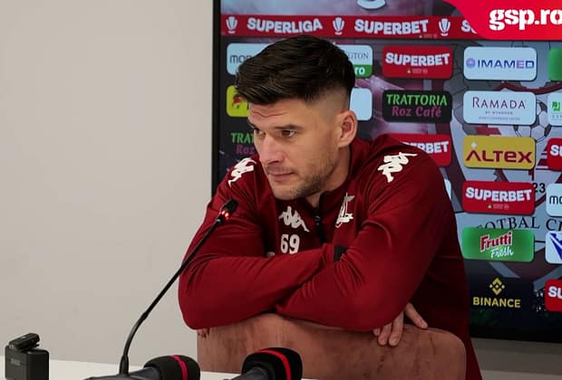 Cristi Săpunaru, ultima conferință de presă ca jucător al Rapidului: „Le transmit un mesaj fanilor: să rămână lângă echipă. Fără ei, clubul ăsta e ZERO”