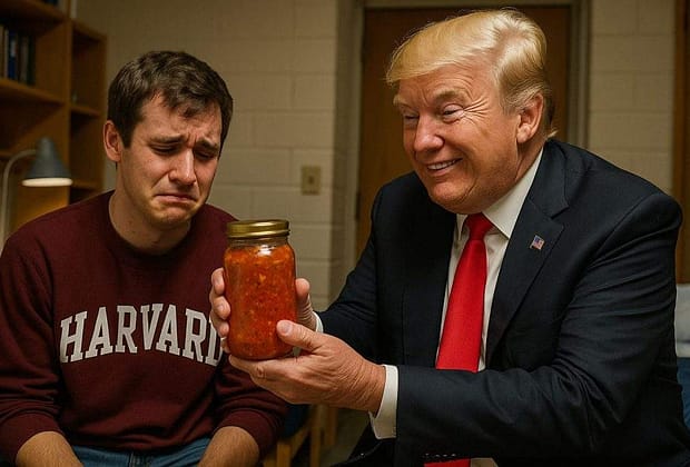 Război pe faţă! Trump confiscă zacusca studenţilor români de la Harvard