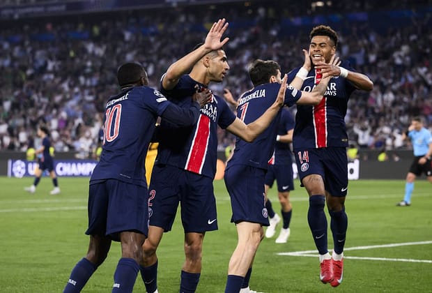 PSG -0: parizienii au dat și golul cinci, iar italienii așteaptă doar fluierul de final