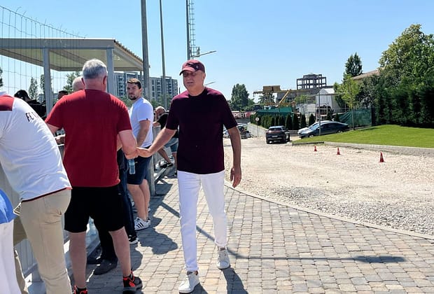 Dan Șucu, prezent la finala Supercupei României U16 între Rapid și U Cluj